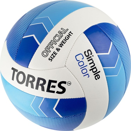 Купить Мяч волейбольный Torres Simple Color любительский р.5 в Черкесске 